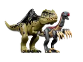 Giganotosaurus & Therizinosaurus Attack