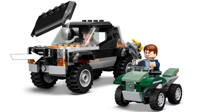 Triceratops Pickup Truck Ambush