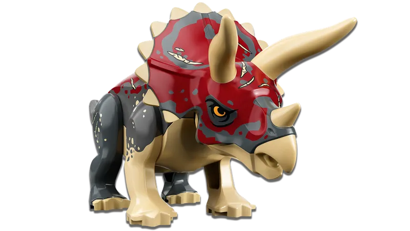 Triceratops Pickup Truck Ambush