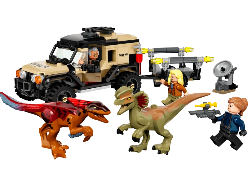 Pyroraptor & Dilophosaurus Transport
