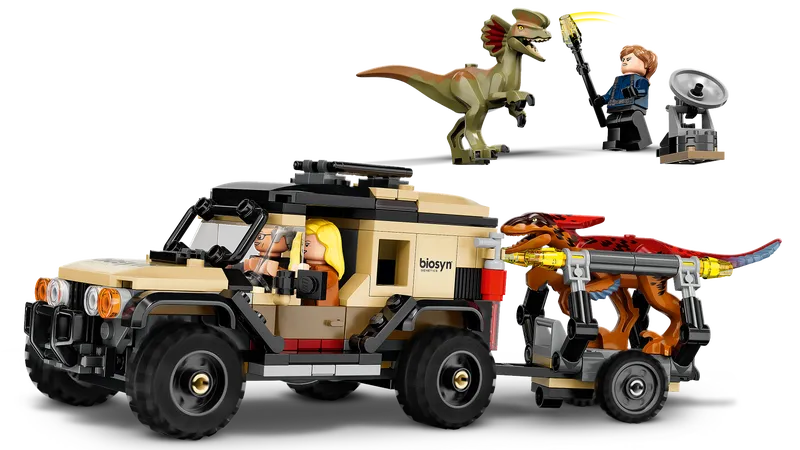 Pyroraptor & Dilophosaurus Transport