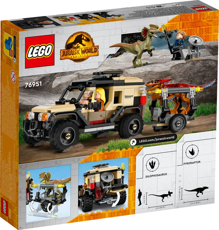 Pyroraptor & Dilophosaurus Transport