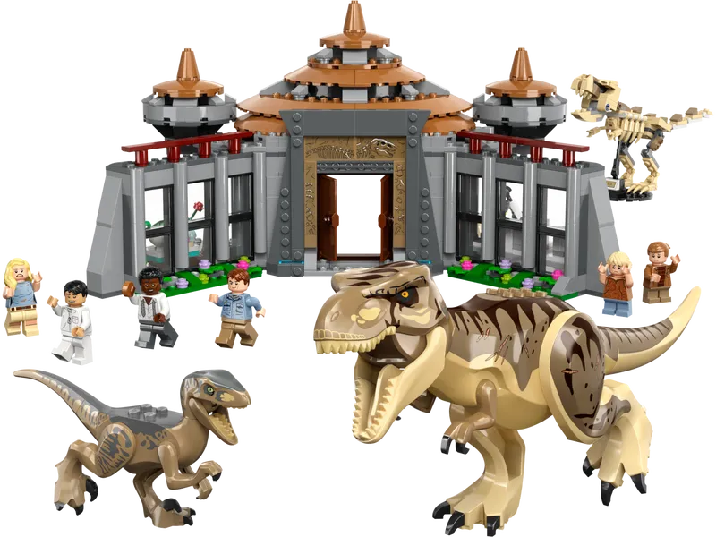 Visitor Center: T. rex & Raptor Attack