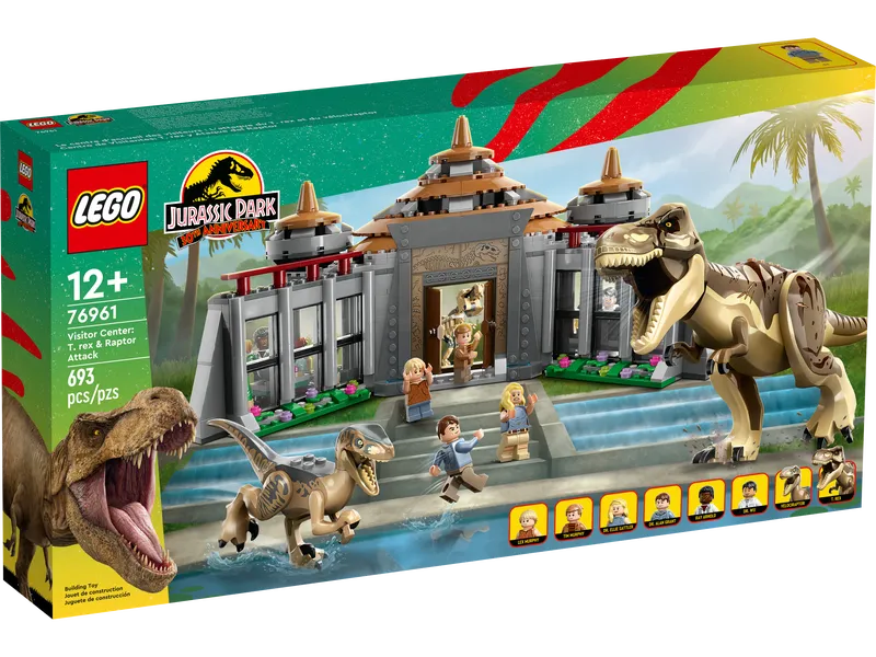 Visitor Center: T. rex & Raptor Attack