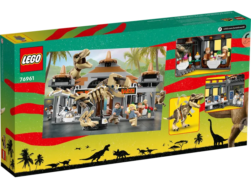 Visitor Center: T. rex & Raptor Attack