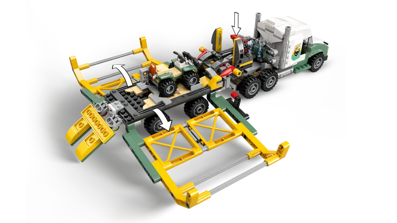 Dinosaur Missions: Allosaurus Transport Truck