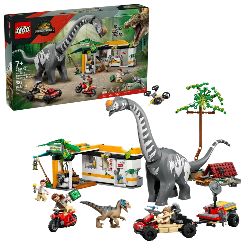 Raptor & Titanosaurus Tracking Mission