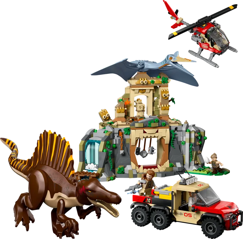 Spinosaurus & Quetzalcoatlus Air Mission