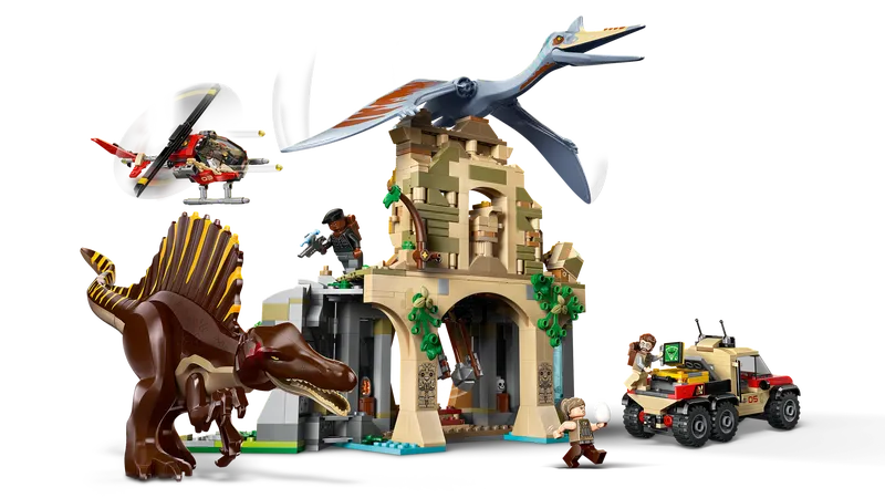 Spinosaurus & Quetzalcoatlus Air Mission