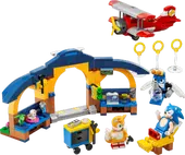 Tails' Workshop and Tornado Plane