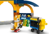 Tails' Workshop and Tornado Plane