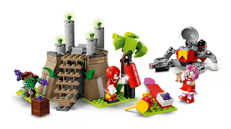 Knuckles and the Master Emerald Shrine