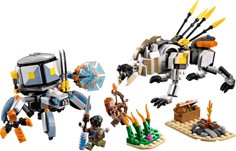 Aloy & Varl vs. Shell-Walker & Sawtooth