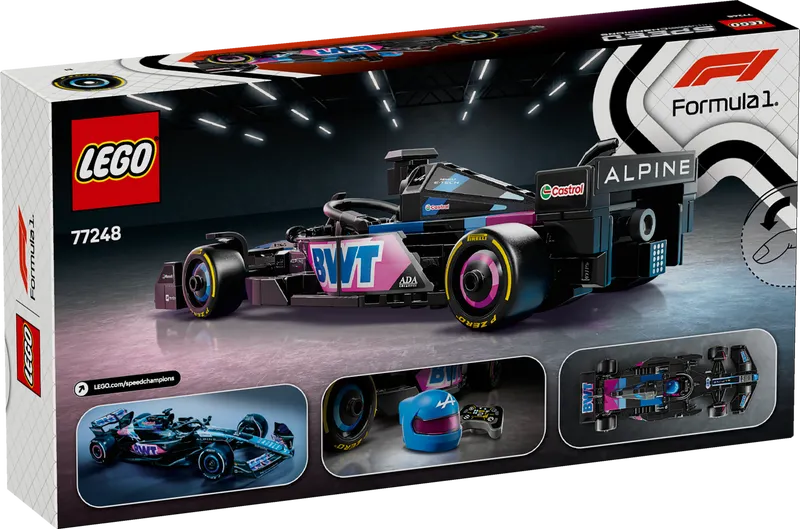 BWT Alpine F1 Team A524 Race Car