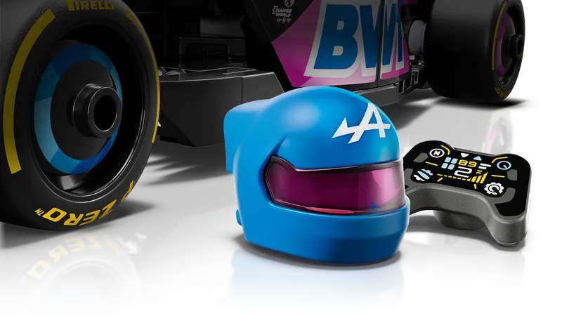 BWT Alpine F1 Team A524 Race Car