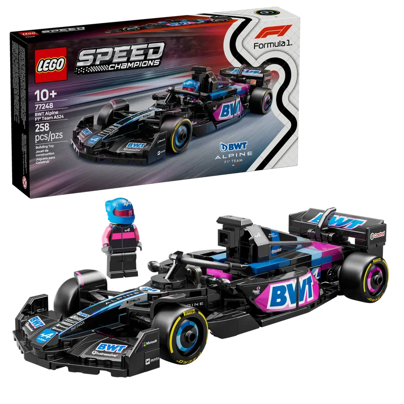 BWT Alpine F1 Team A524 Race Car