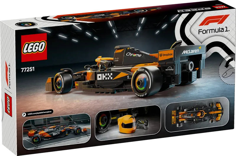 McLaren F1 Team MCL38 Race Car
