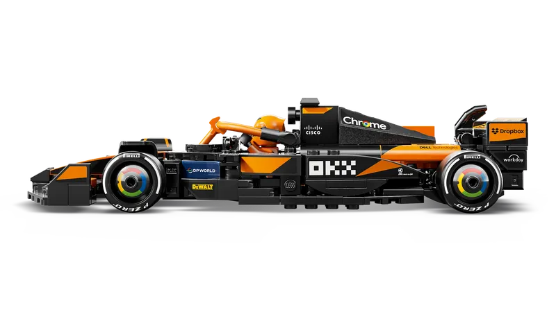 McLaren F1 Team MCL38 Race Car