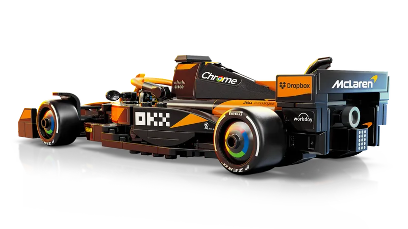 McLaren F1 Team MCL38 Race Car