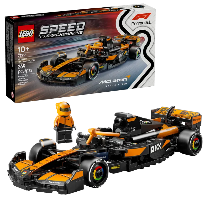 McLaren F1 Team MCL38 Race Car