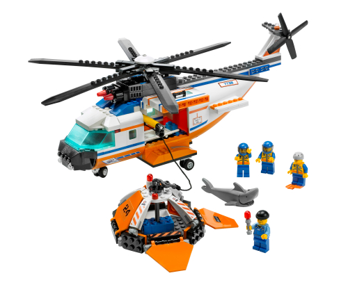 Coast Guard Helicopter and Life Raft Coast Guard Helicopter and Life Raft