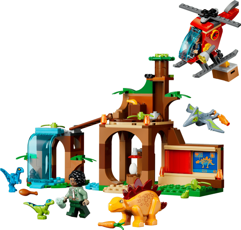 Velociraptor, Stegosaurus &amp; Pteranodon Rescue