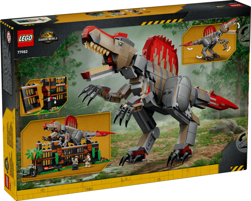 Spinosaurus Dinosaur Escape