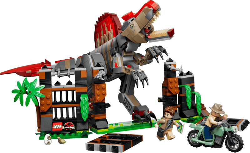 Spinosaurus Dinosaur Escape