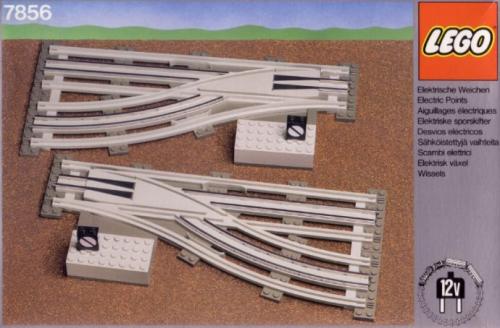 Left and Right Manual Points with Electric Rails Left and Right Manual Points with Electric Rails