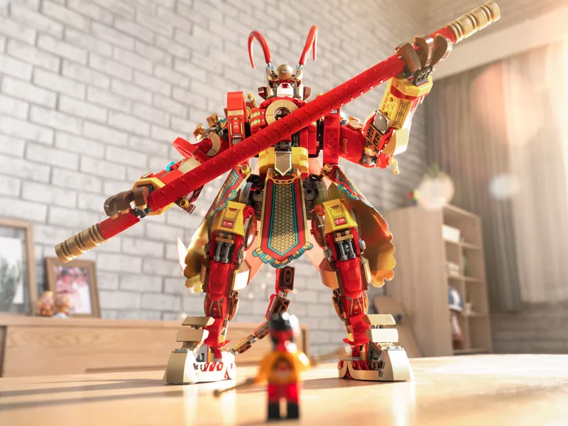 Monkey King Warrior Mech
