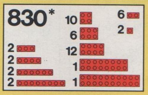 Parts Pack, Red Bricks