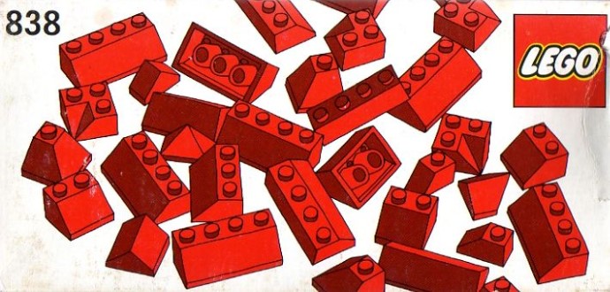 Red Roof Bricks Parts Pack, 45 Degree Red Roof Bricks Parts Pack, 45 Degree