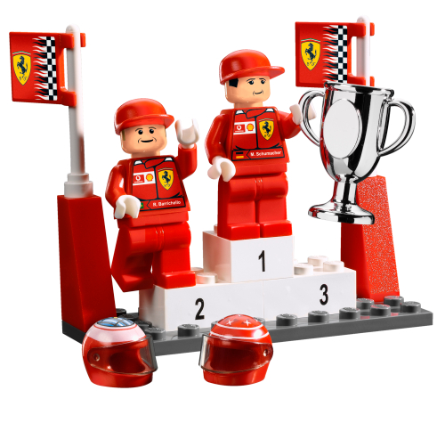 M. Schumacher and R. Barrichello