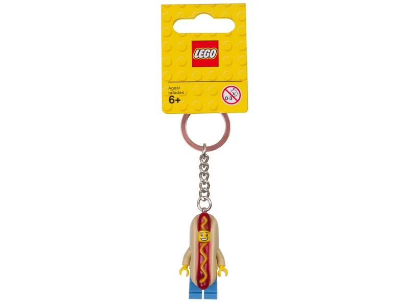 Hot Dog Guy Key Chain