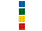4x4 Brick Magnets Classic