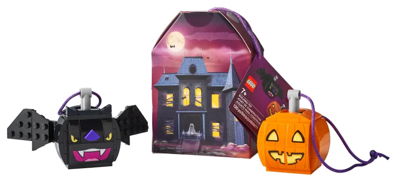 Pumpkin & Bat Duo Pumpkin & Bat Duo