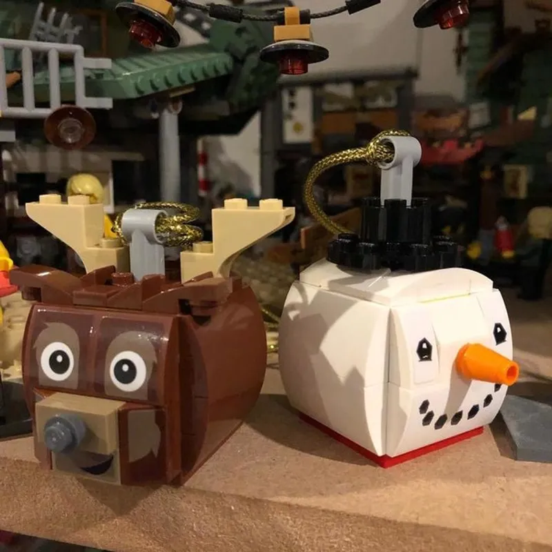 Snowman & Reindeer Duo Snowman & Reindeer Duo