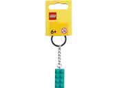 Dark Turquoise Brick Key Chain