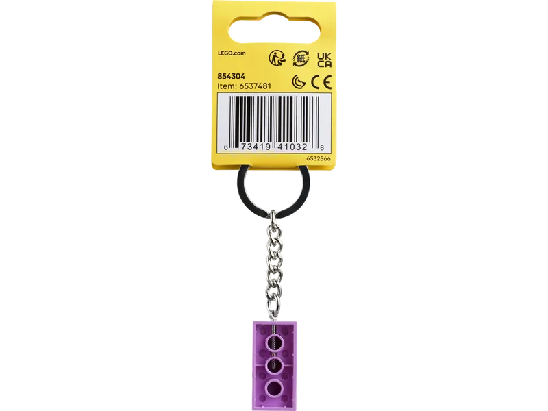 Medium Lavender 2x4 Key Chain Medium Lavender 2x4 Key Chain