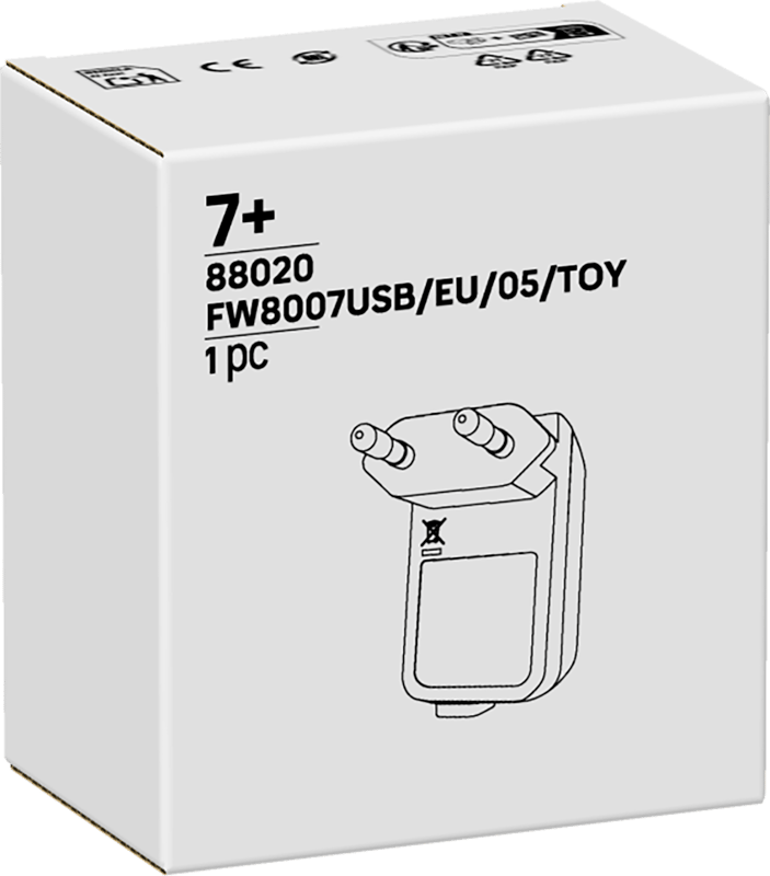 USB Power Adapter Type I (Black)