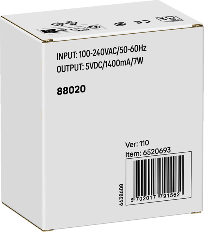 USB Power Adapter Type I (Black)