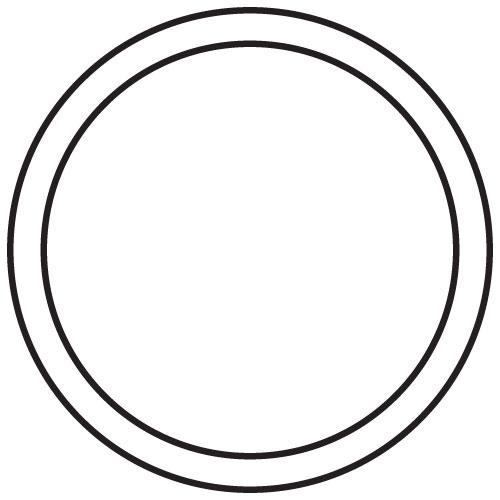 Small White Bands (Pack of 24)