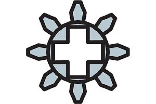 8 Tooth Gears (Pack of 100) 'Spur' Gears