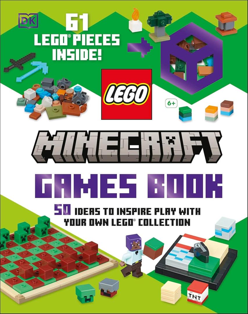 Minecraft: Games Book: 50 Fun Ideas to Play with Your LEGO Collection!