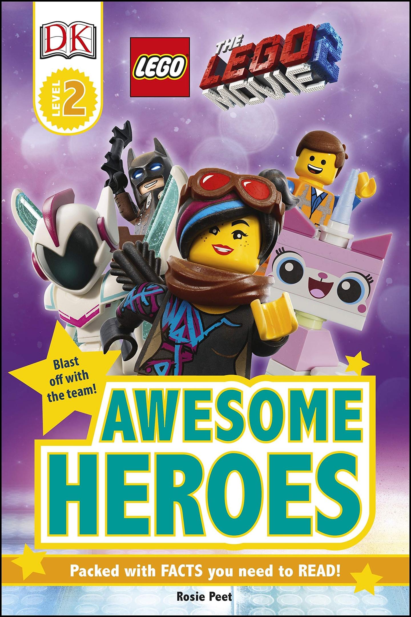 DK Readers Level 2: The LEGO Movie 2: Awesome Heroes