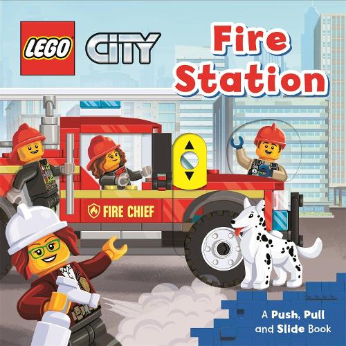 City: Fire Station: A Push, Pull and Slide Book