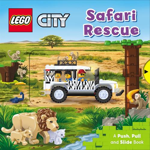 City: Safari Rescue: A Push, Pull and Slide Book