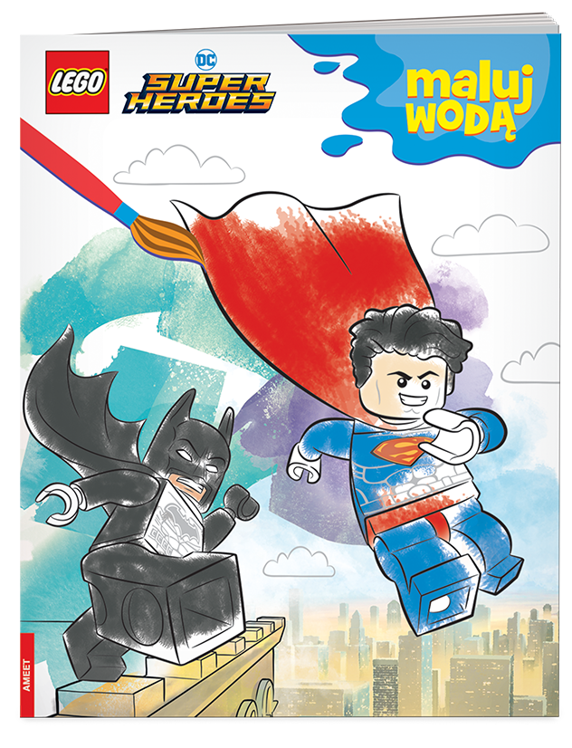 DC Comics Super Heroes: Maluj Wodą