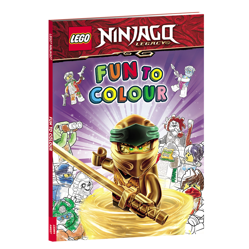 Ninjago Legacy: Fun to Colour