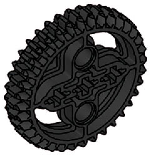 36-Tooth Double Conical Wheels (Pack of 25) 36-Tooth Double Conical Wheels (Pack of 25)